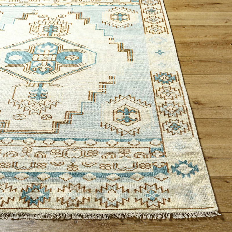 McColl Hand Knotted Wool Blend Rug - Clearance by Boutique Rugs