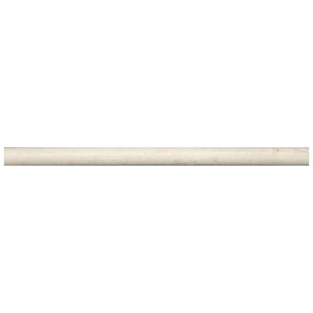 Beige 0.5x12 Polished Crema Marfil Pencil Marble Tile Trim (10 pack, 0.5 sq ft/case) by Apollo Tile