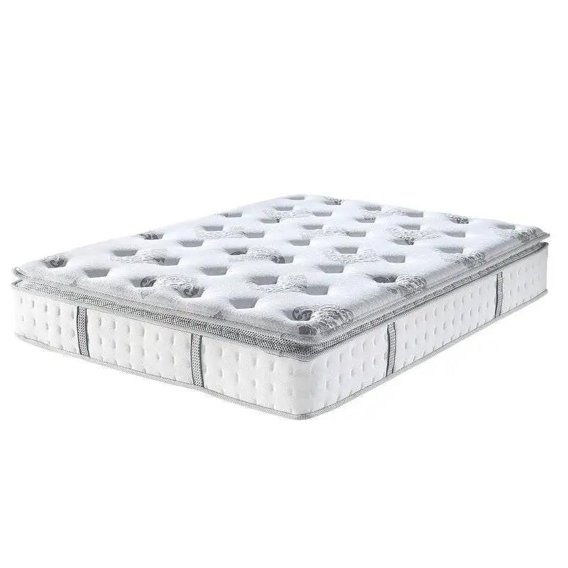 12 inch Medium Firm Pillow Top Hybrid Mattress In A Box - Full Size by HomePacific