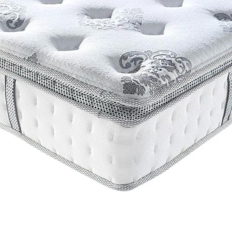 12 inch Medium Firm Pillow Top Hybrid Mattress In A Box - Full Size by HomePacific