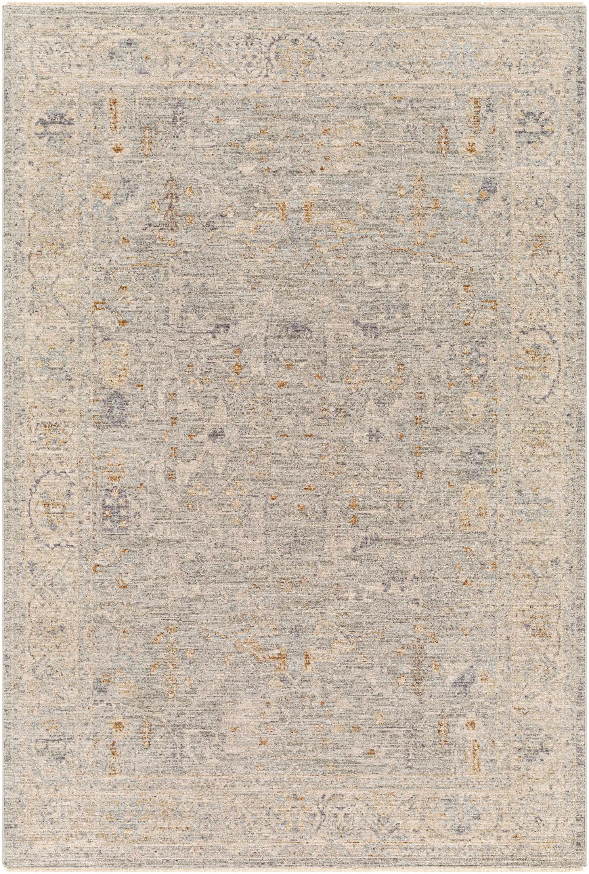 Merv Beige Neutral Thick Luxe Statement Rug by Boutique Rugs