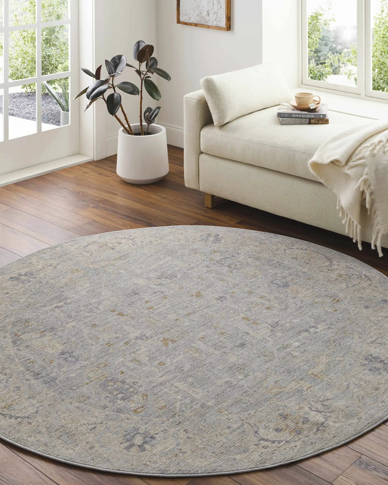 Merv Beige Neutral Thick Luxe Statement Rug by Boutique Rugs