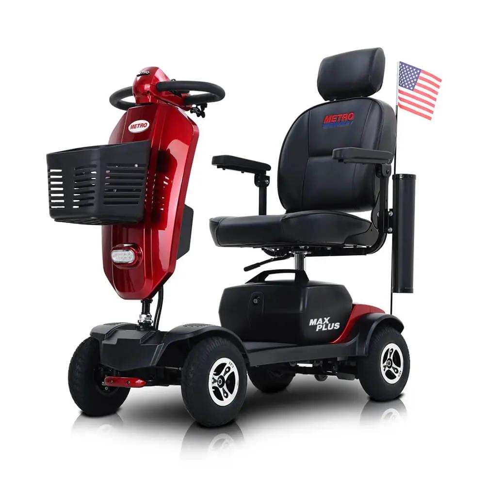 Metro Mobility Max Plus 24V/20AH Heavy Duty Electric Drive Mobility Scooter, 300LBS (SAK93164) by SAKSBY WHOLESALE