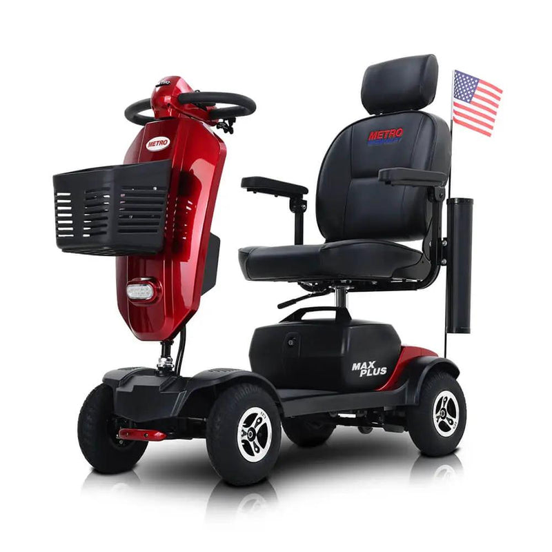 Metro Mobility Max Plus 24V/20AH Heavy Duty Electric Drive Mobility Scooter, 300LBS (SAK93164) by SAKSBY WHOLESALE
