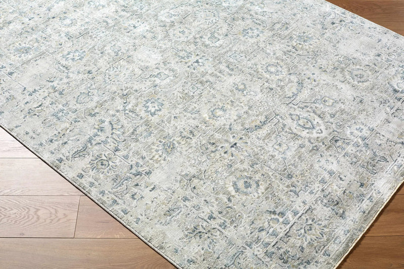 Melianna Gray Blue Thick Luxe Boutique Rug by Boutique Rugs