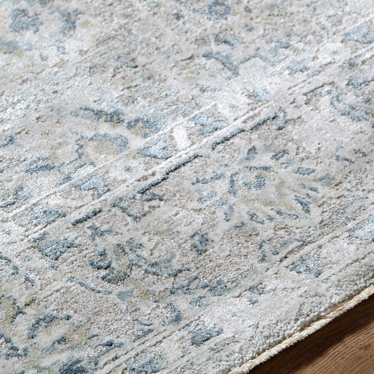 Melianna Gray Blue Thick Luxe Boutique Rug, photo 10 of 21