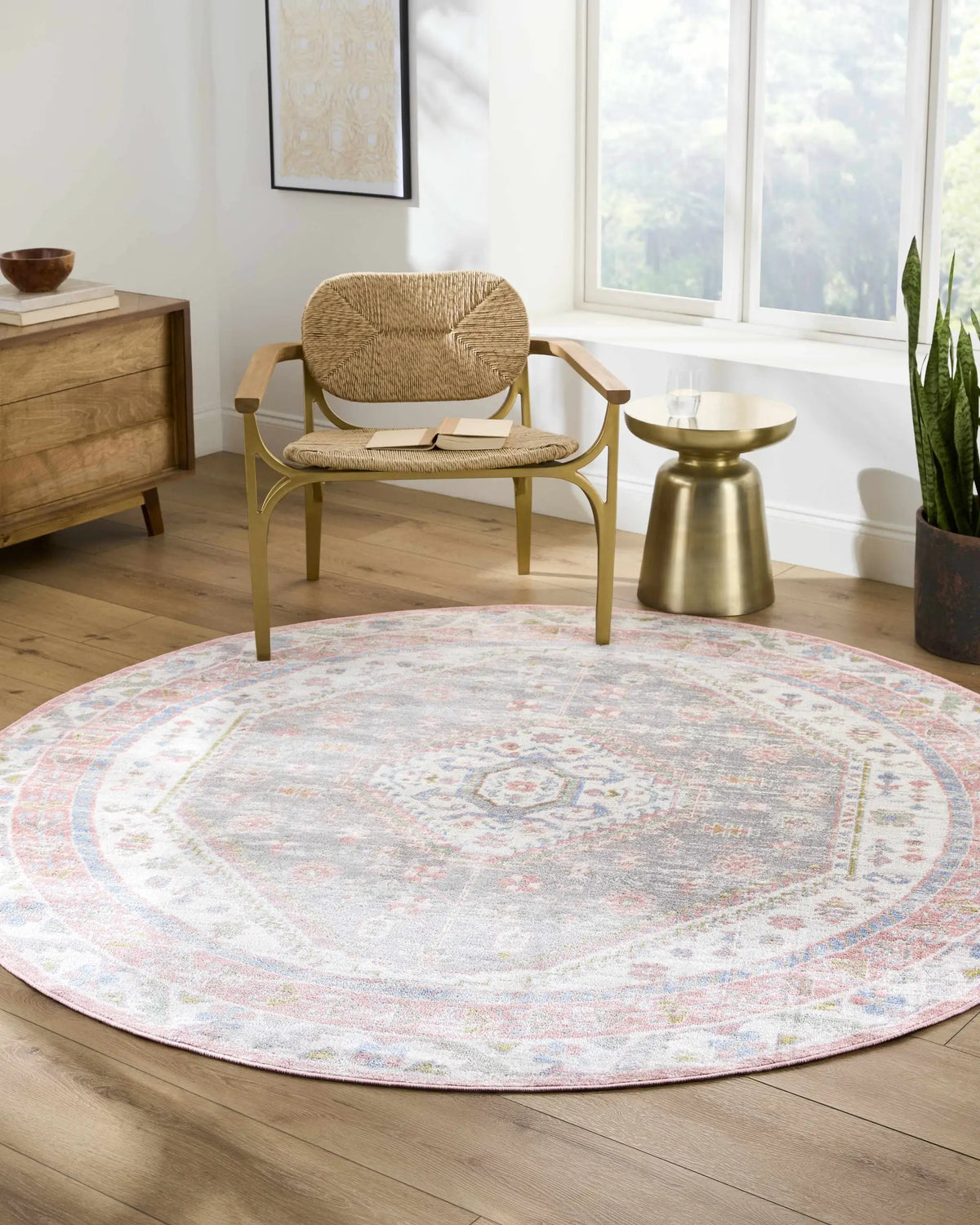 Maha Washable Area Rug - Clearance, installed in a room 3