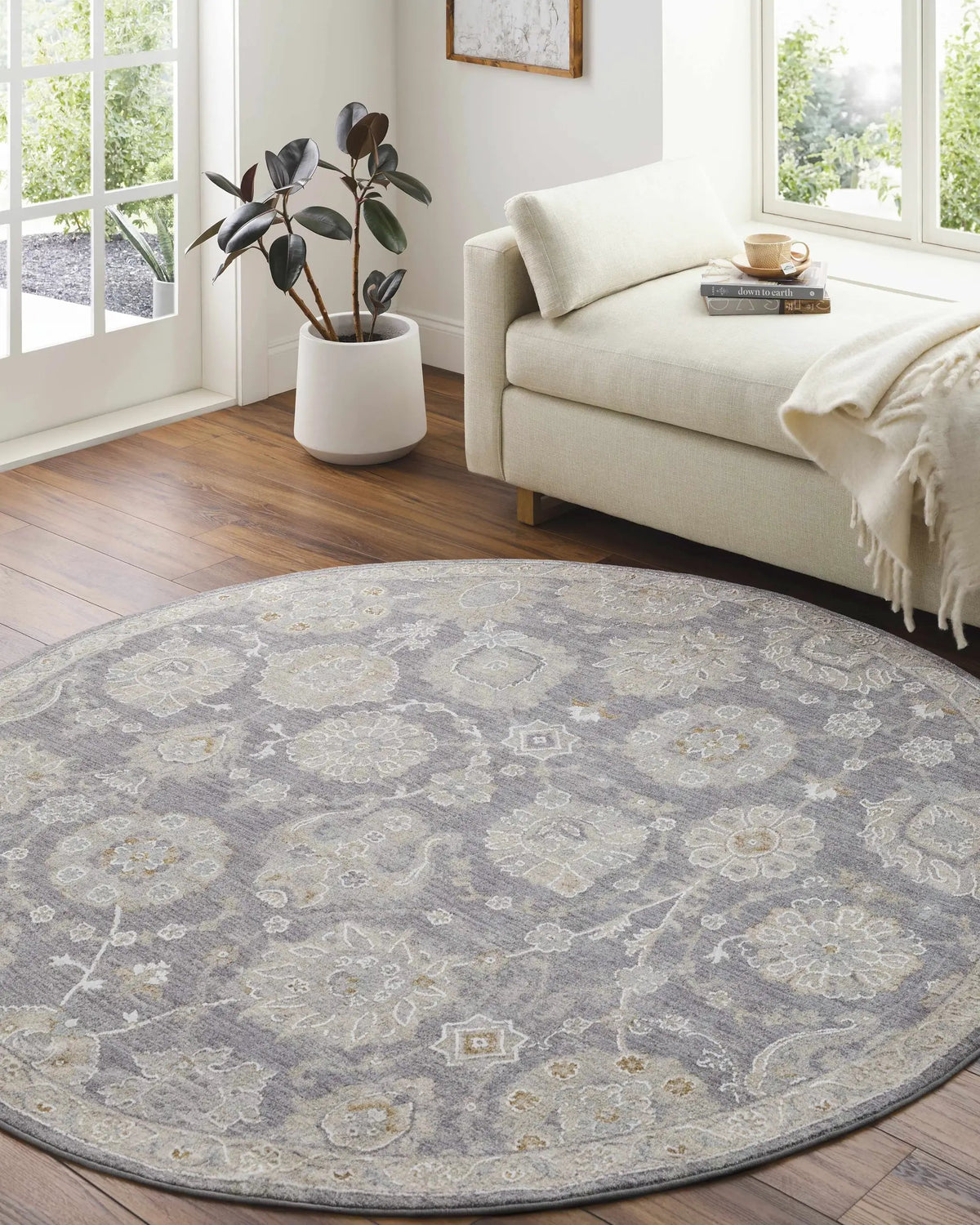 Mimarsinan Thick Luxe Statement Rug, installed in a room 3
