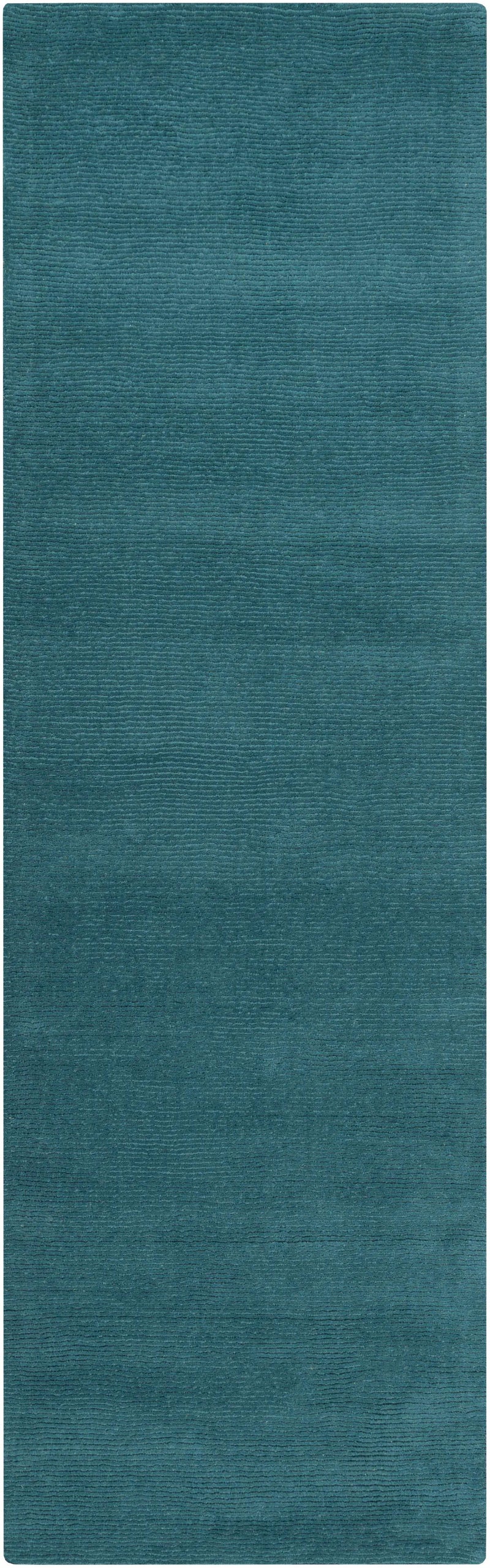 Brockton Solid Teal Wool Rug by Boutique Rugs