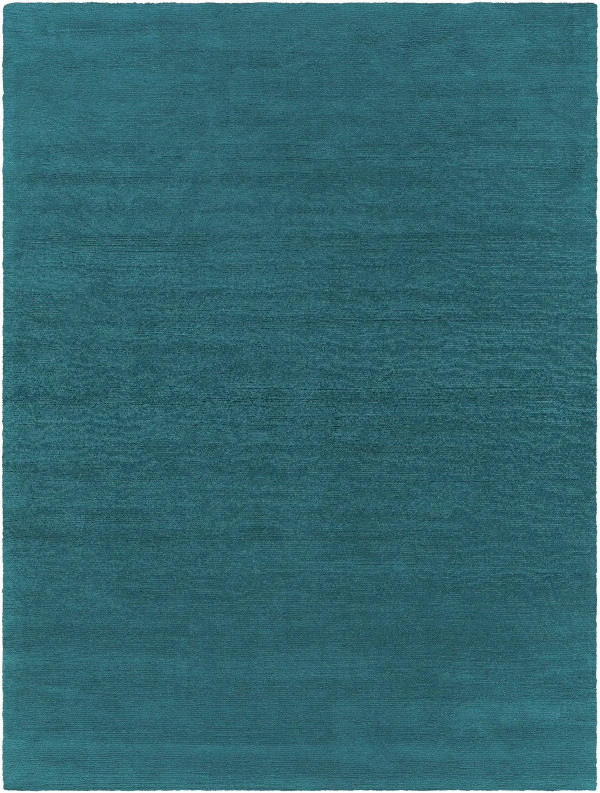 Brockton Solid Teal Wool Rug, photo 10 of 16