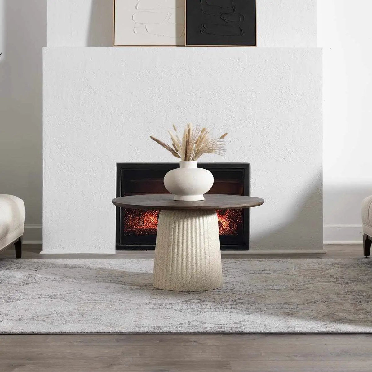 Minoa Area Rug, installed in a room 6