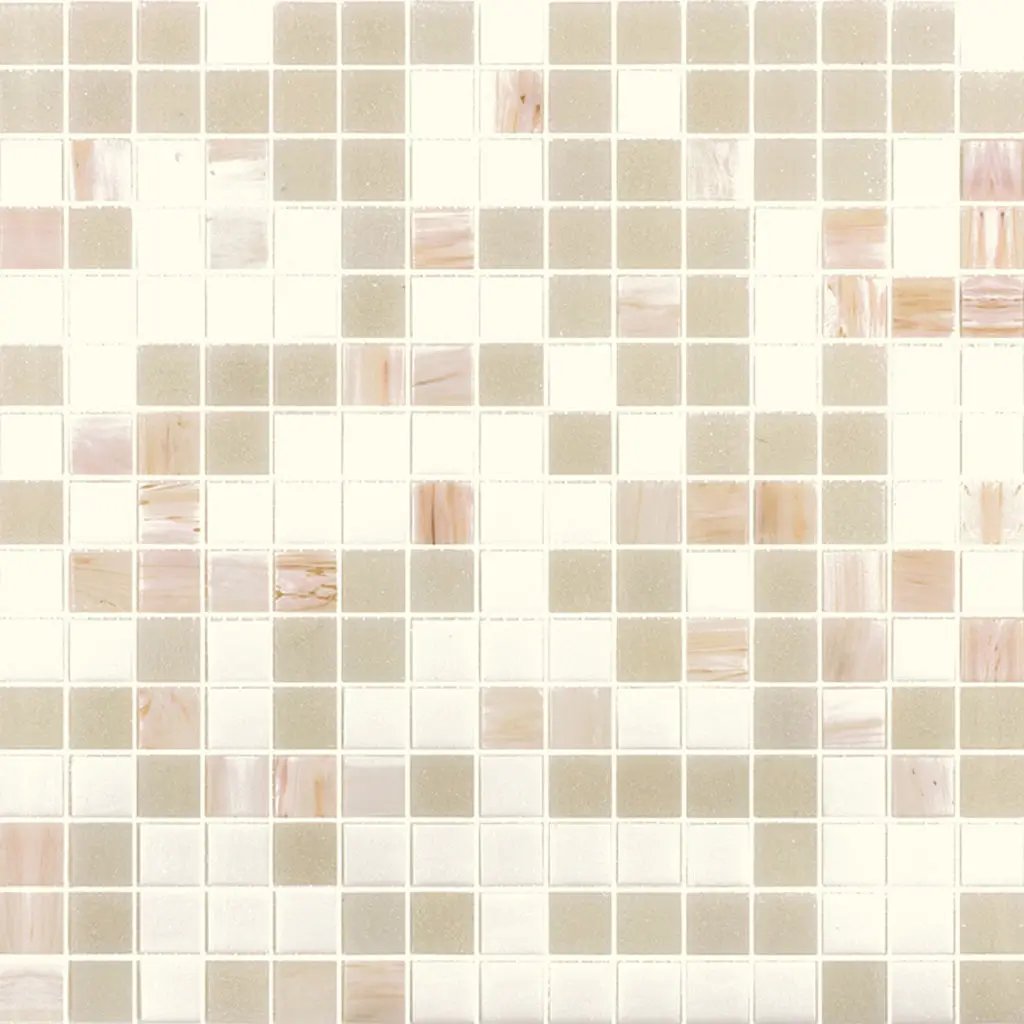 White Gray 12x12 Glossy Uniform Square Glass Mosaic Tile (20 pack, 20 sq ft/case) by Apollo Tile