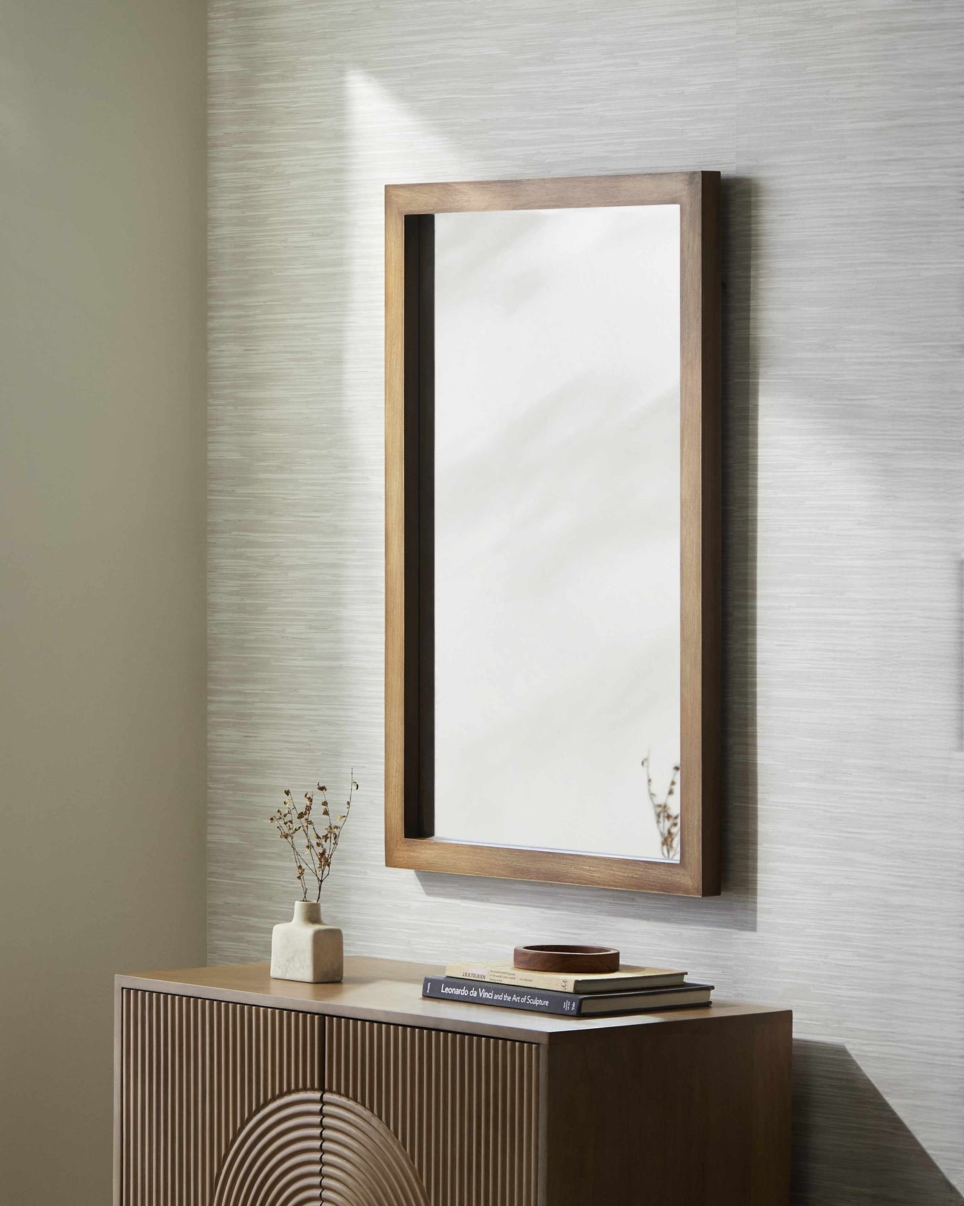 Matagalpa Camel Accent Mirror by Boutique Rugs