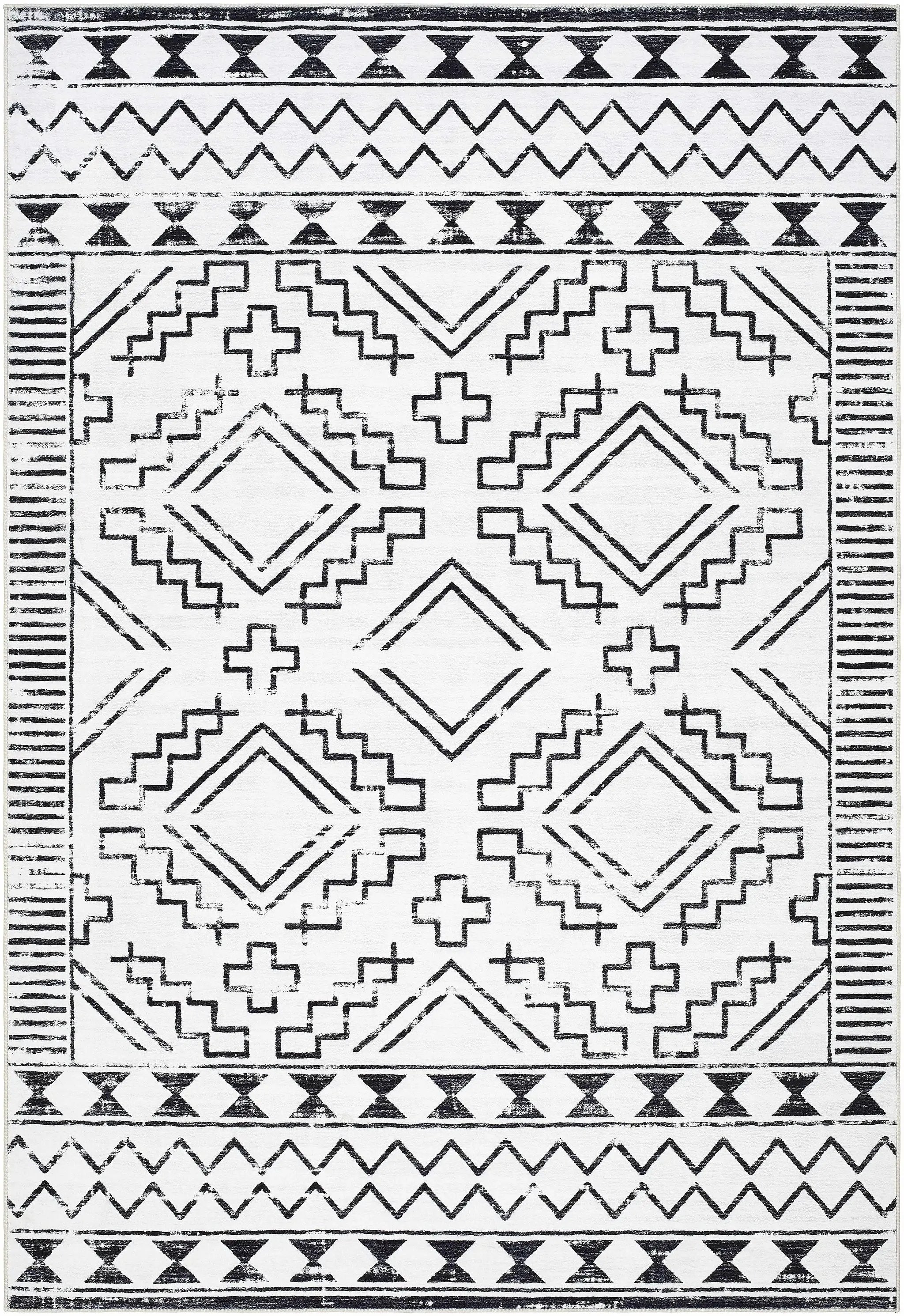 Medan Washable Area Rug - Clearance by Boutique Rugs