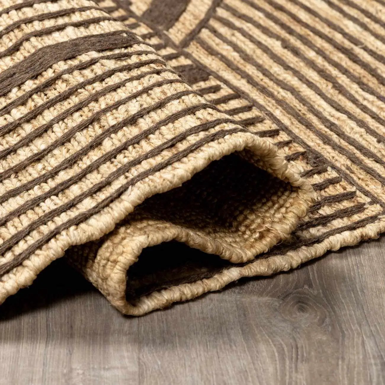 Millis Hand Knotted Jute Area Rug - Clearance by Boutique Rugs