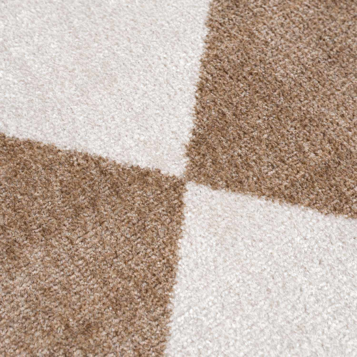 Ulric Brown Diamond Washable Area Rug, photo 14 of 15