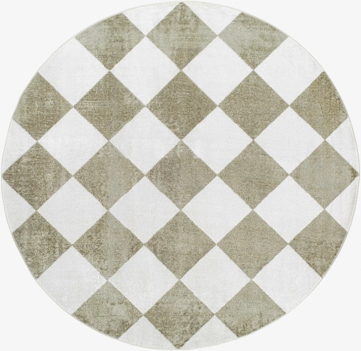 Ulric Green Diamond Washable Area Rug, photo 9 of 15