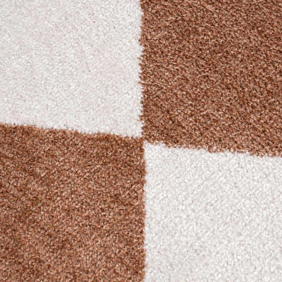 Ulric Chestnut Diamond Washable Area Rug, photo 12 of 13