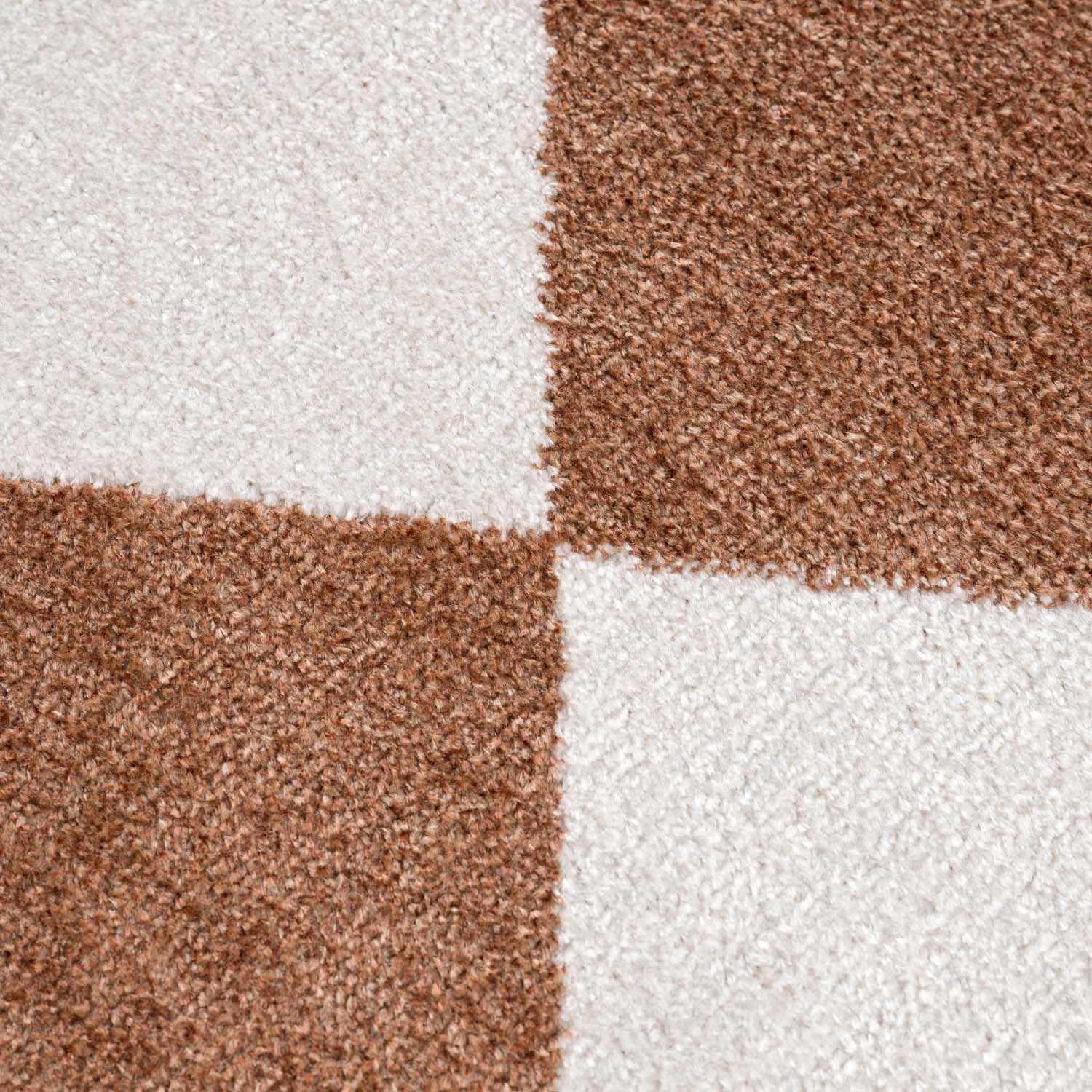Ulric Chestnut Diamond Washable Area Rug by Boutique Rugs