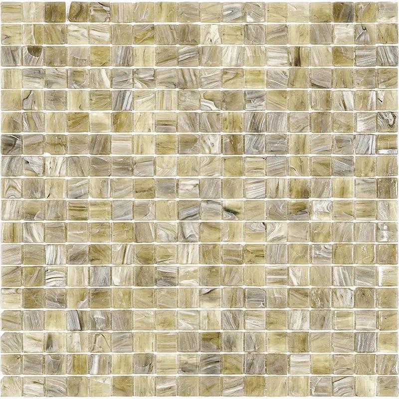 Golden Brown 12x12 Glossy Uniform Square Glass Mosaic Tile (20 pack, 18.69 sq ft/case) by Apollo Tile