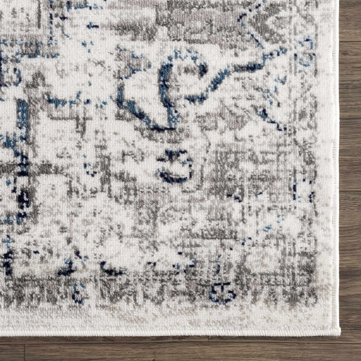 Buenaventura Cream & Navy Area Rug, photo 10 of 17
