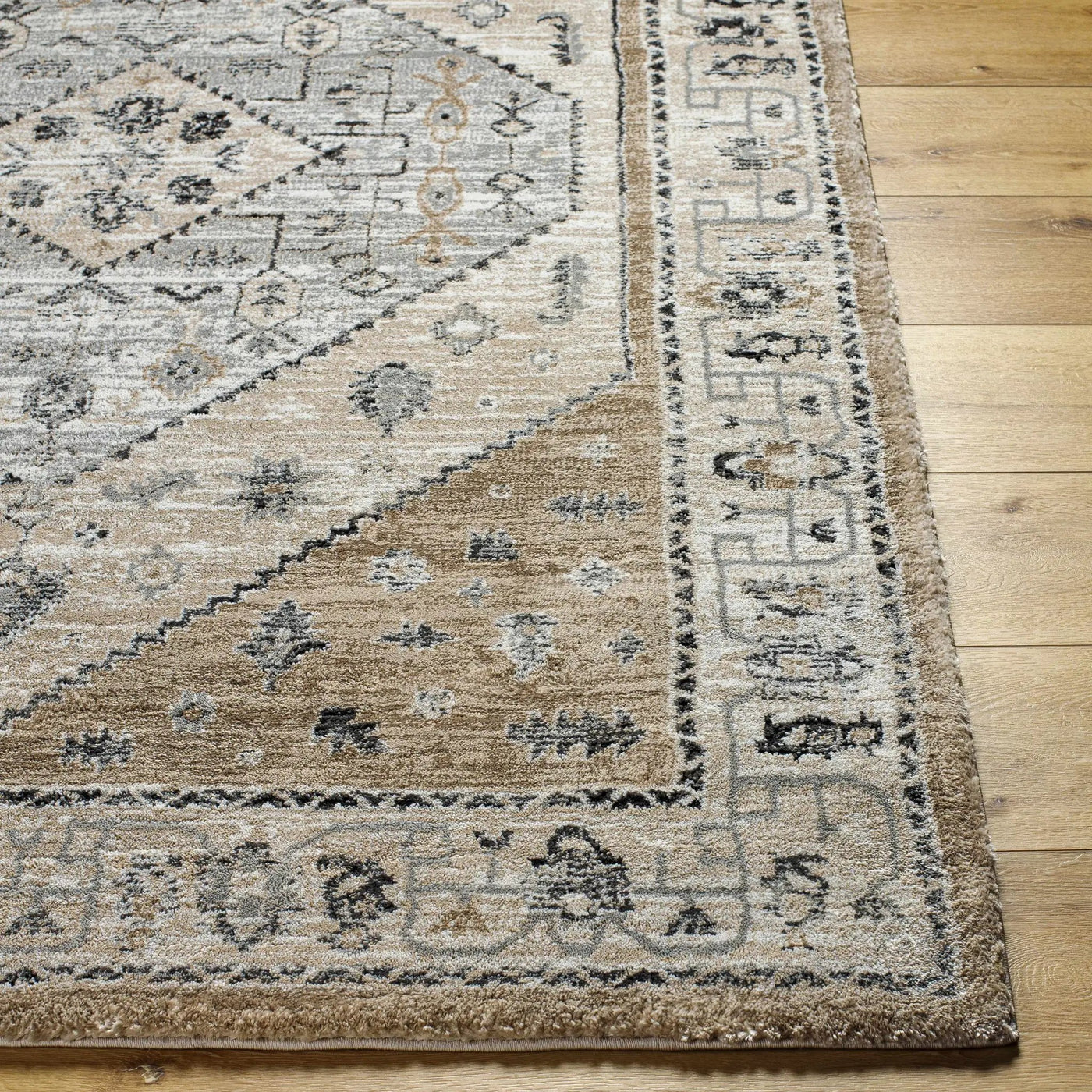 Minal Luxe Thick Area Rug by Boutique Rugs