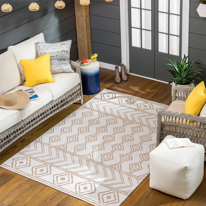 Mocho 3D Outdoor Area Rug - Clearance by Boutique Rugs