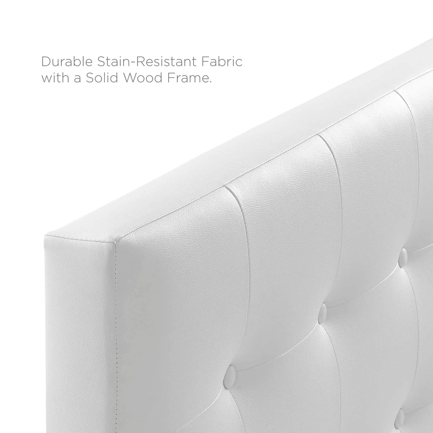 Lily Upholstered Vinyl King Headboard by Modway by HouseOfZazla