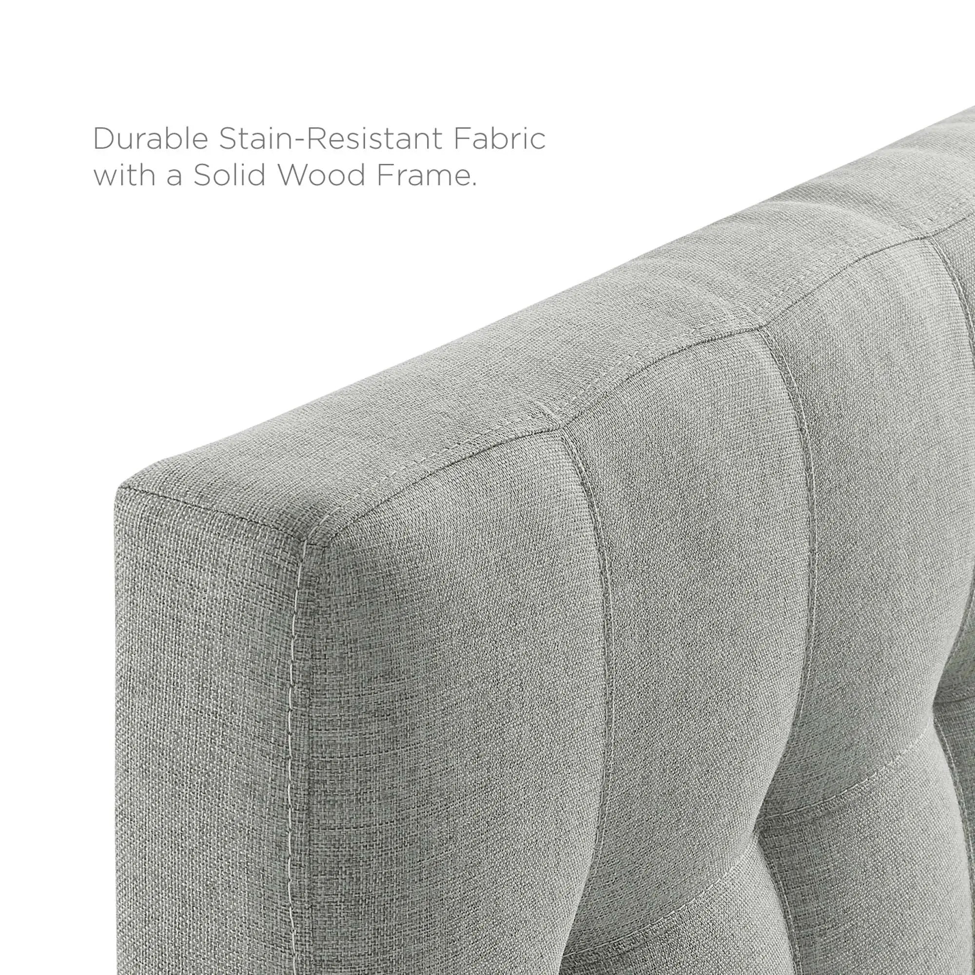 Lily Upholstered Fabric Twin Headboard by Modway by HouseOfZazla