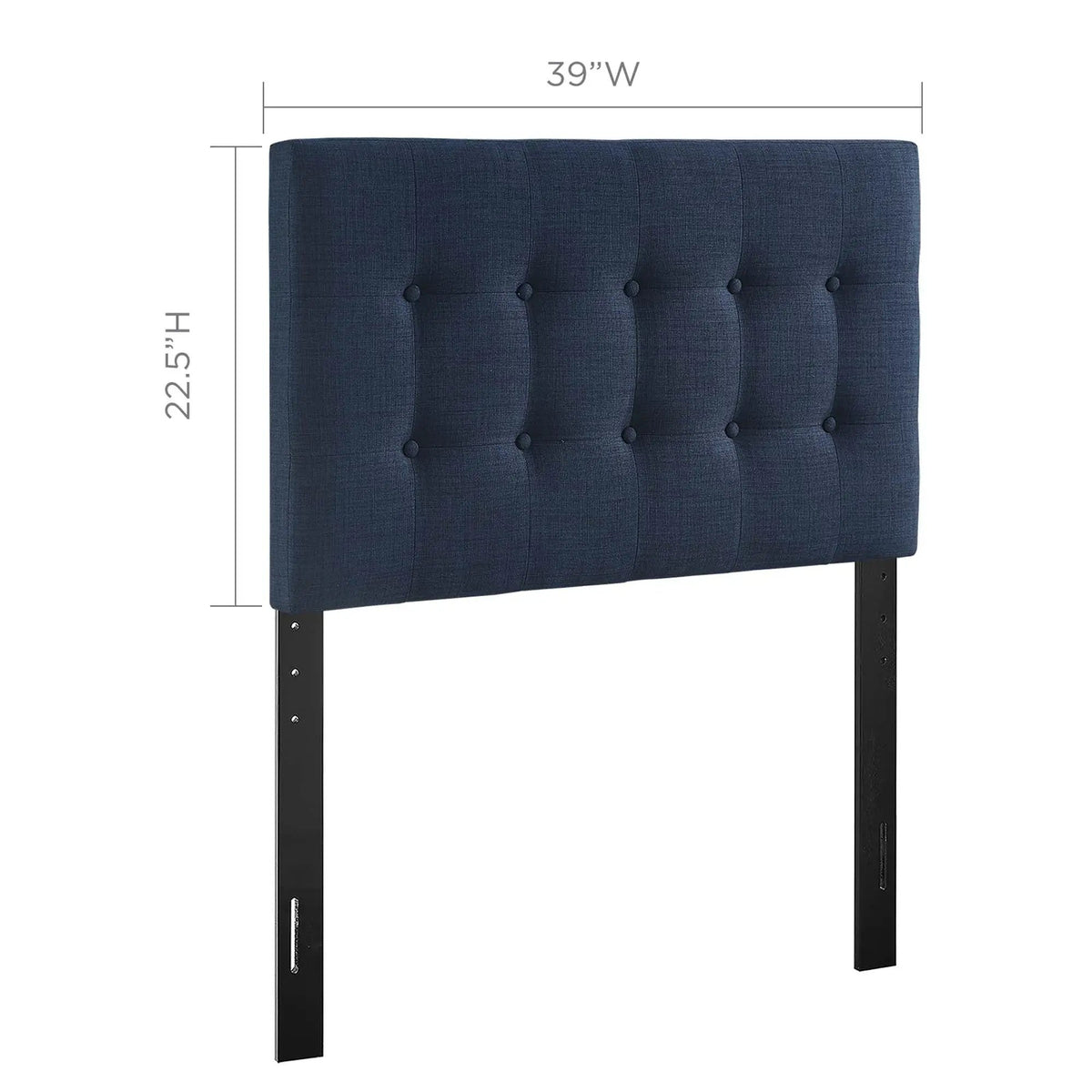 Emily Upholstered Fabric Twin Headboard by Modway by HouseOfZazla