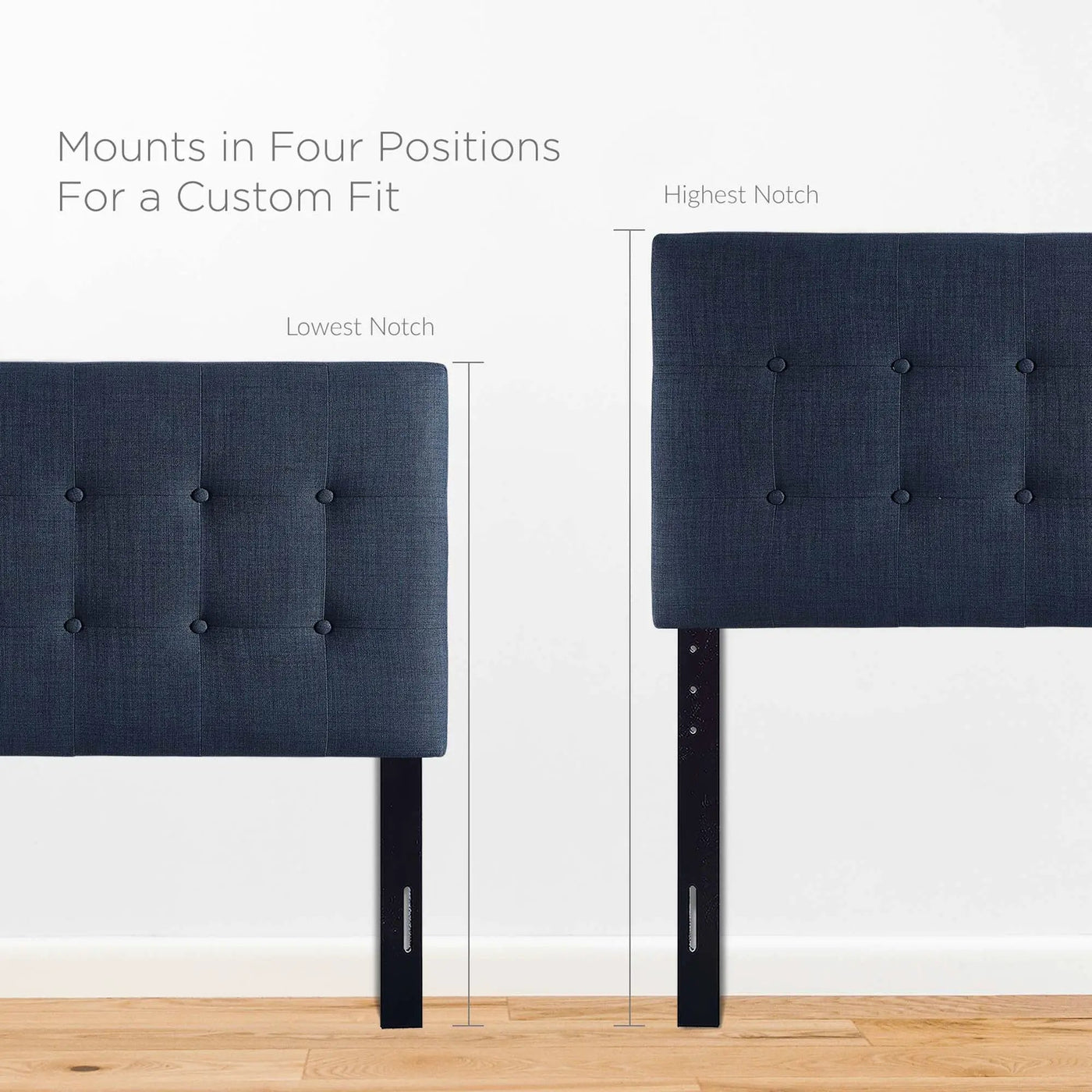 Emily Upholstered Fabric Twin Headboard by Modway by HouseOfZazla