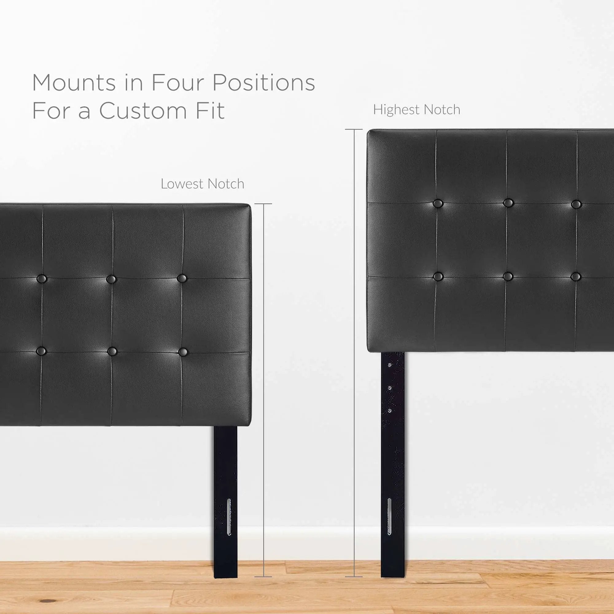 Emily Upholstered Vinyl Twin Headboard by Modway by HouseOfZazla