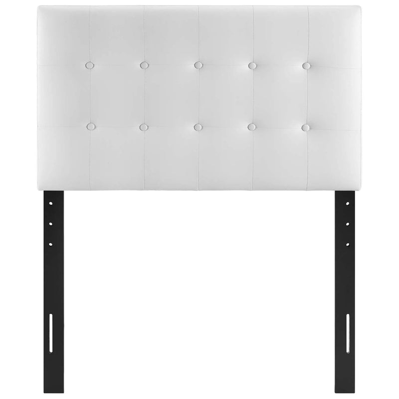 Emily Upholstered Vinyl Twin Headboard by Modway by HouseOfZazla