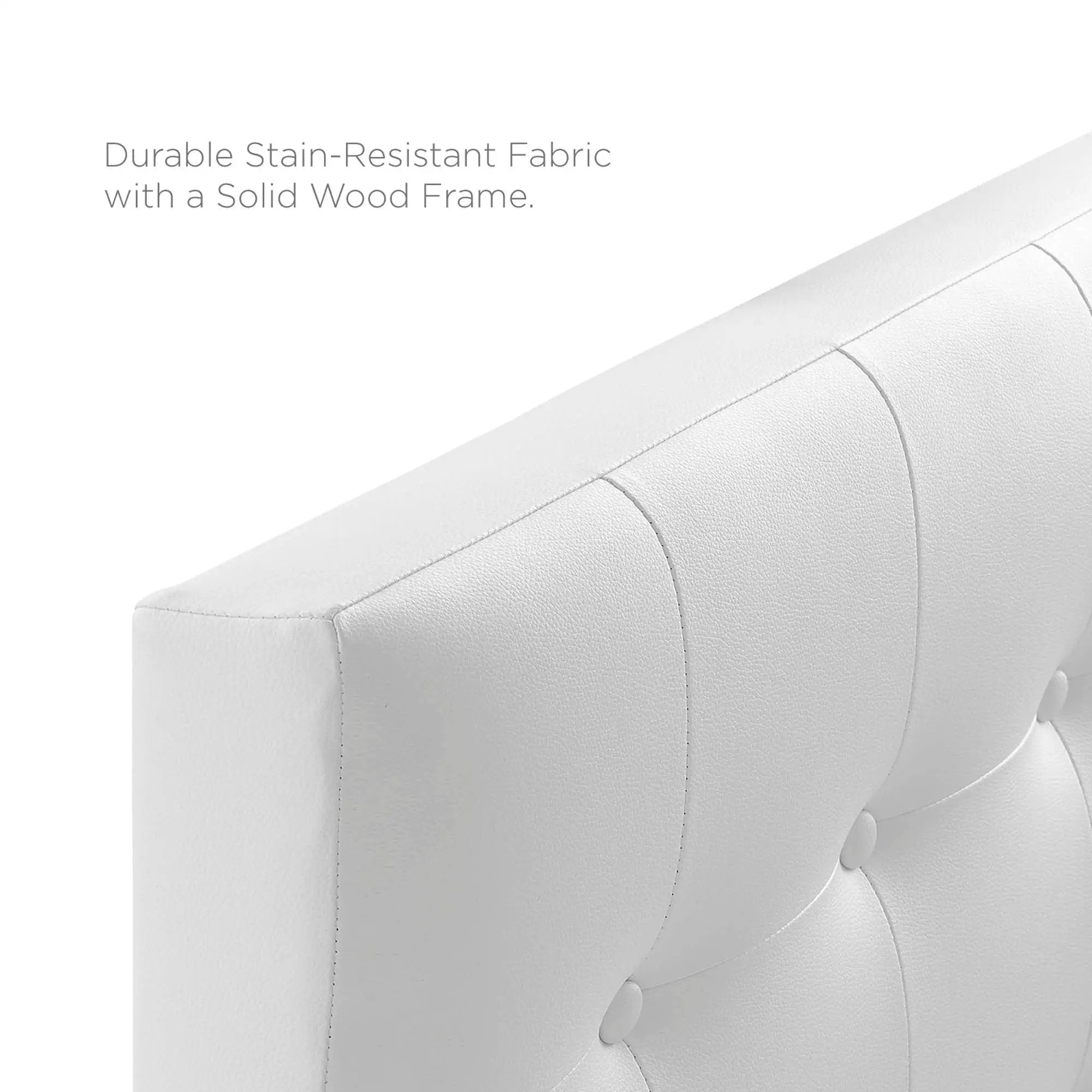 Emily Upholstered Vinyl Twin Headboard by Modway by HouseOfZazla