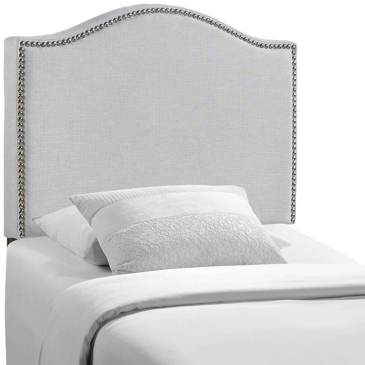Curl Nailhead Upholstered Twin Headboard by Modway by HouseOfZazla