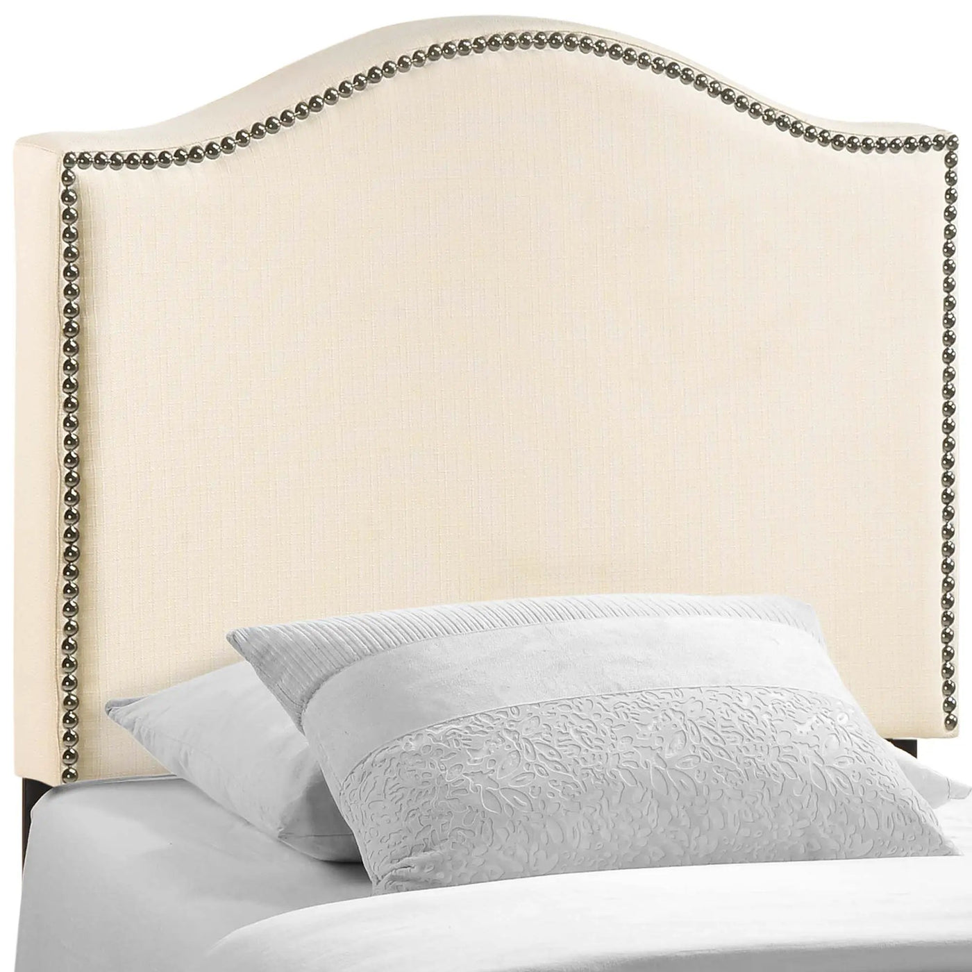 Curl Nailhead Upholstered Twin Headboard by Modway by HouseOfZazla