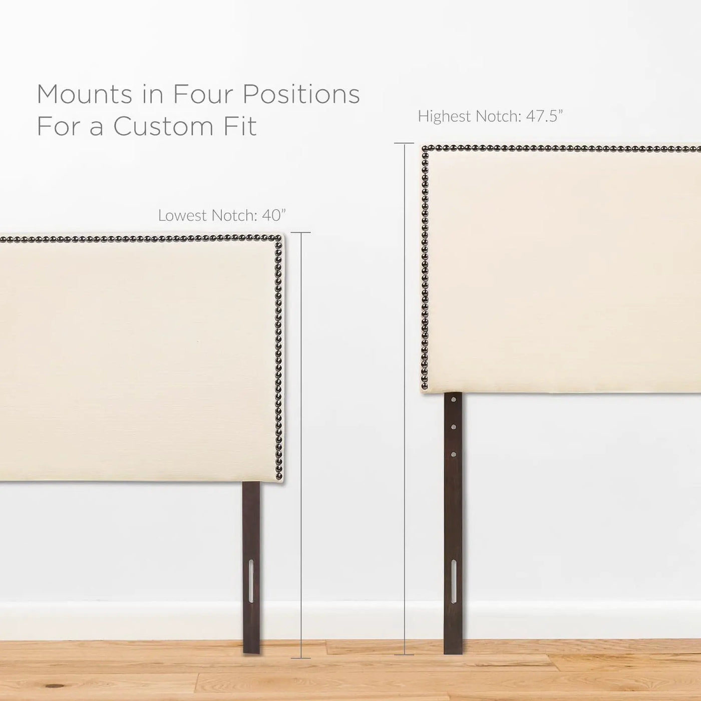 Region Nailhead Upholstered Queen Headboard by Modway by HouseOfZazla