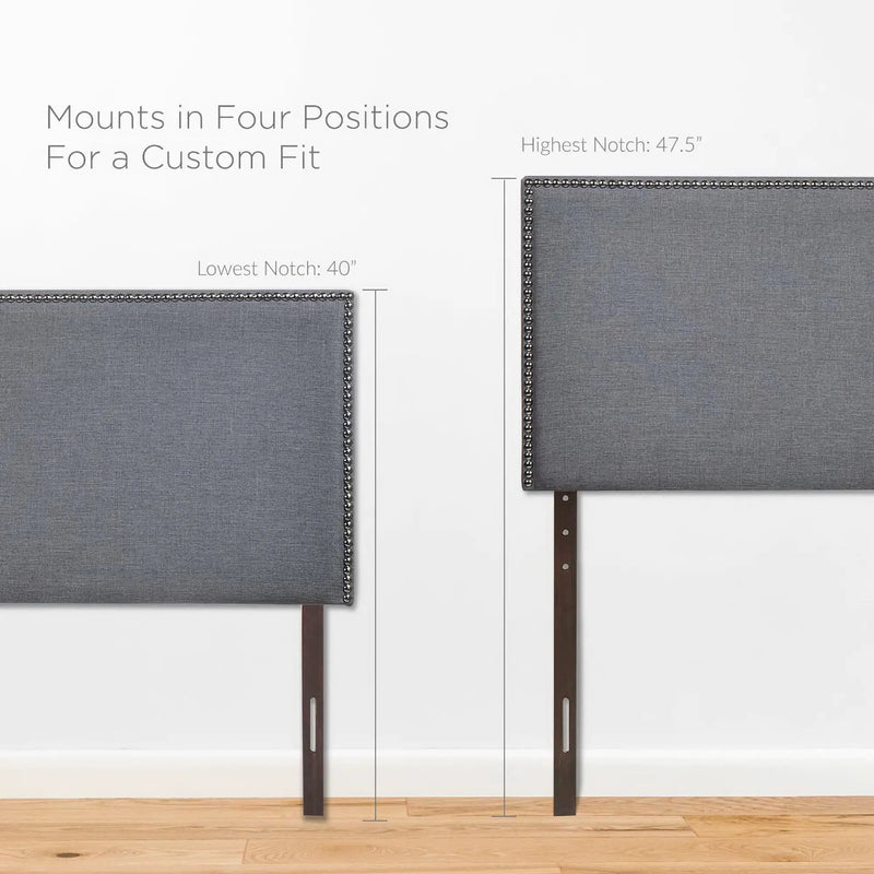 Region Nailhead Upholstered Queen Headboard by Modway by HouseOfZazla