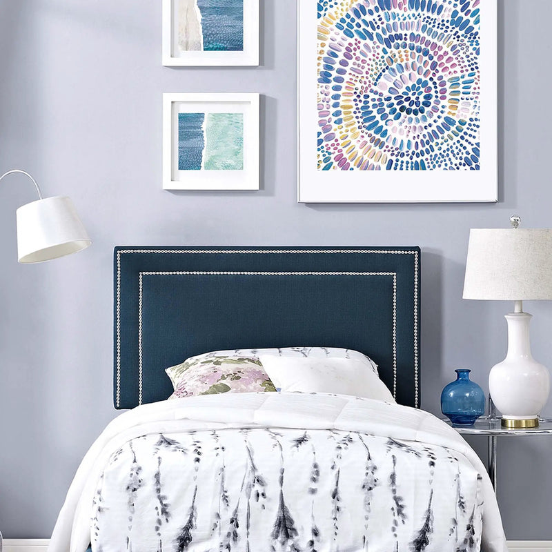 Jessamine Upholstered Fabric Twin Headboard by Modway by HouseOfZazla