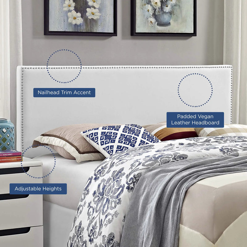 Phoebe Upholstered Vinyl Full Headboard by Modway by HouseOfZazla