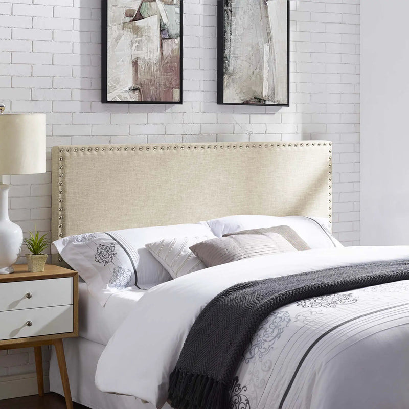 Phoebe Upholstered Fabric Queen Headboard by Modway by HouseOfZazla