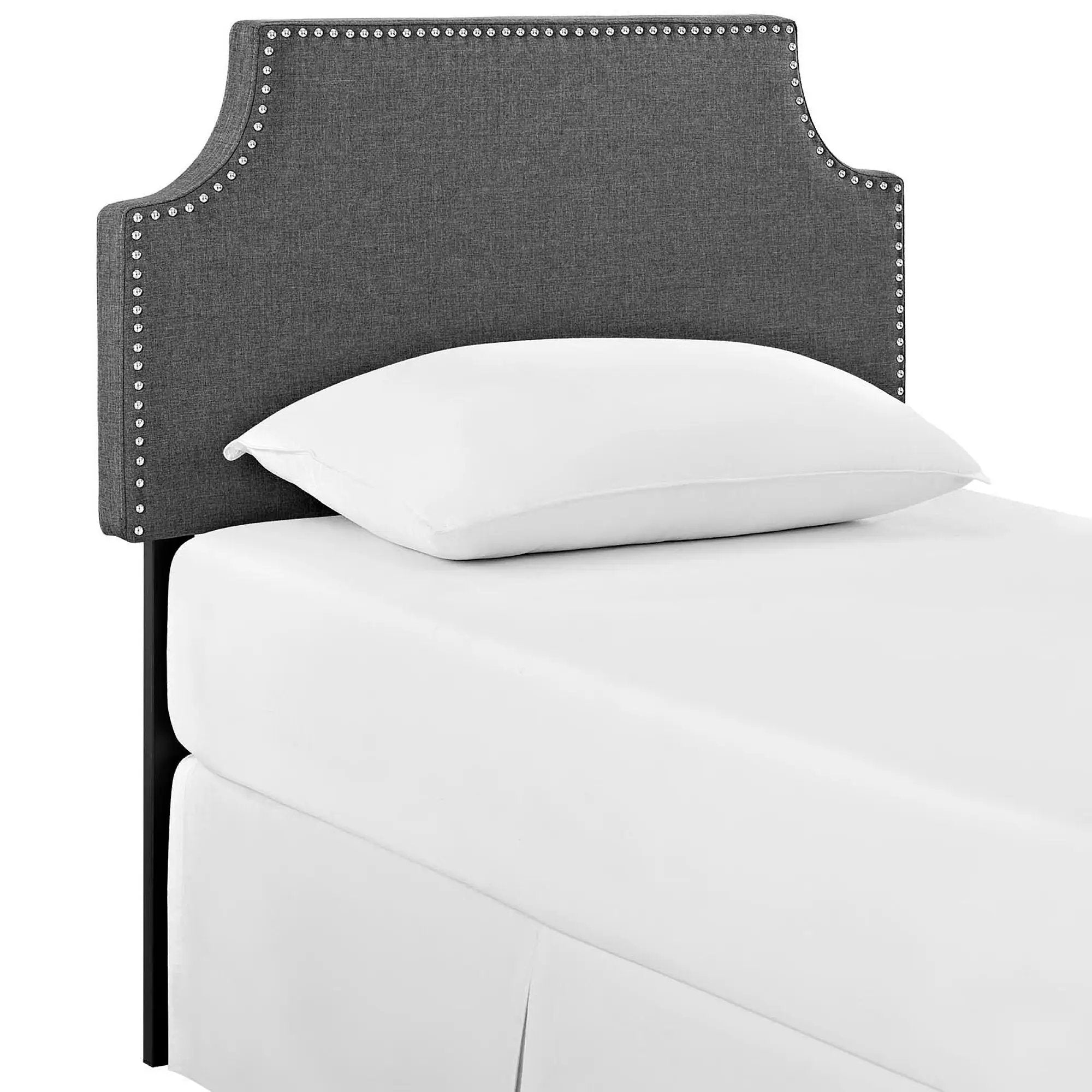 Laura Upholstered Fabric Twin Headboard by Modway by HouseOfZazla