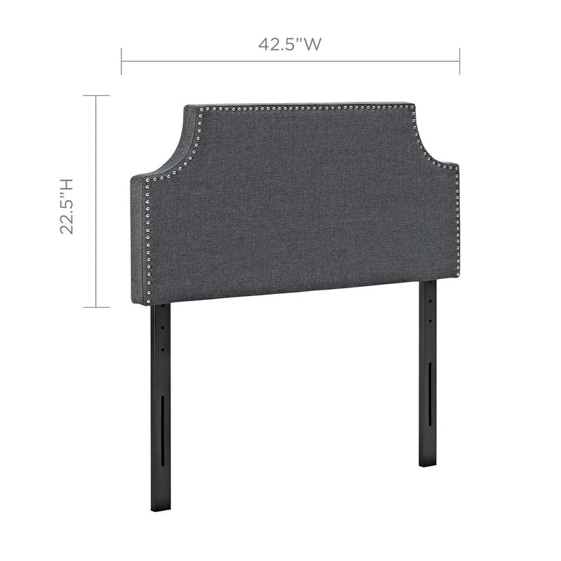 Laura Upholstered Fabric Twin Headboard by Modway by HouseOfZazla
