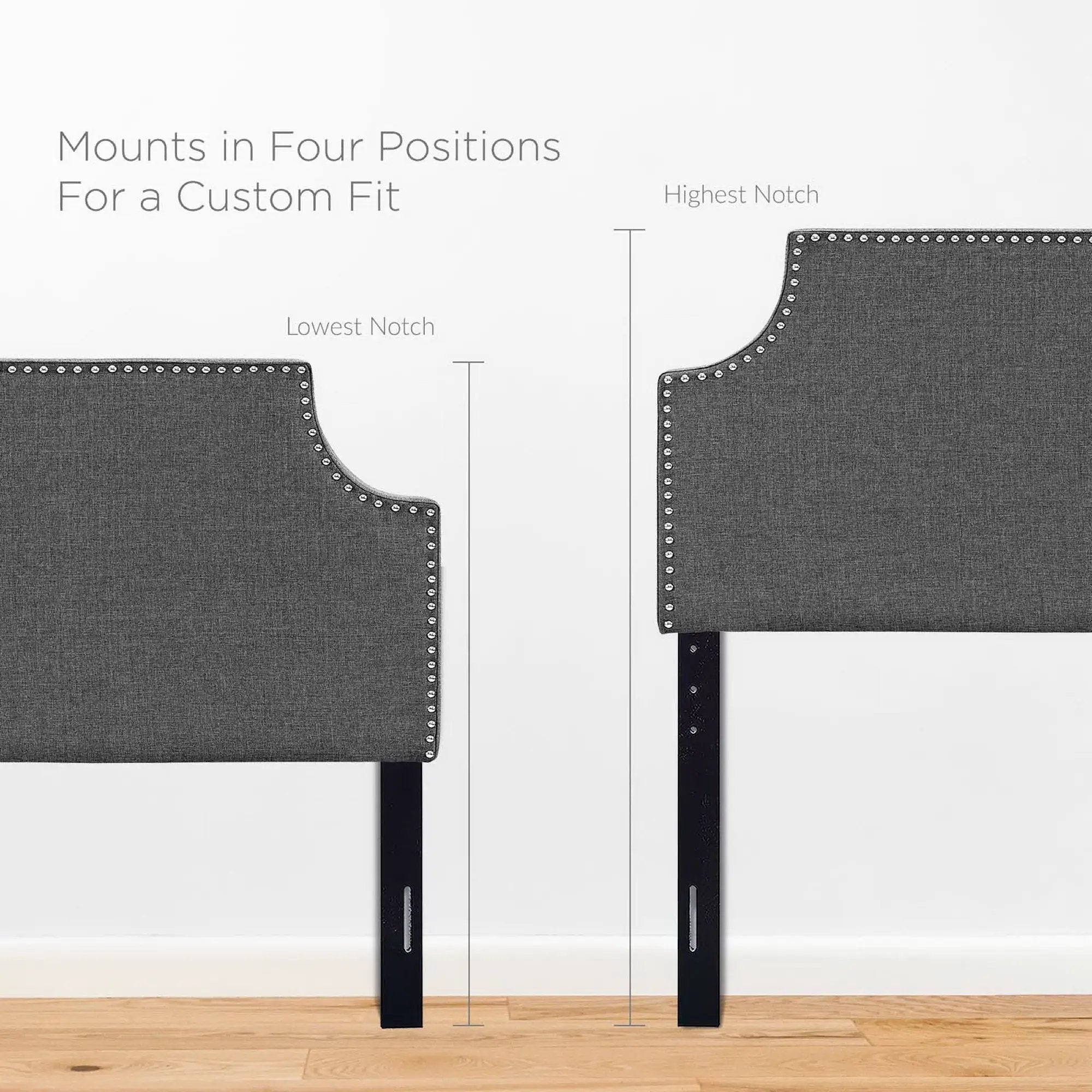 Laura Upholstered Fabric Twin Headboard by Modway by HouseOfZazla