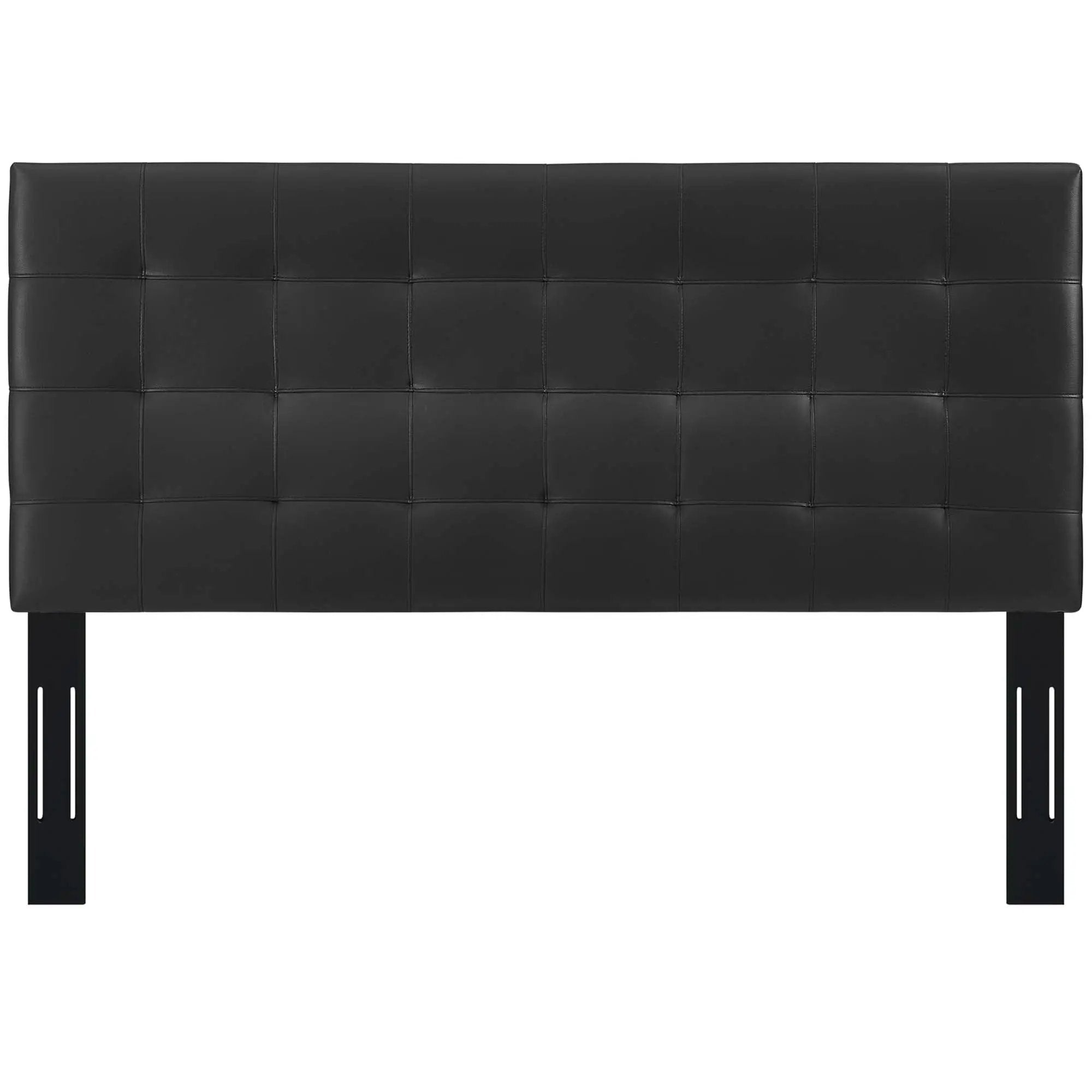 Paisley Tufted Upholstered Faux Leather Full/Queen Headboard by Modway by HouseOfZazla