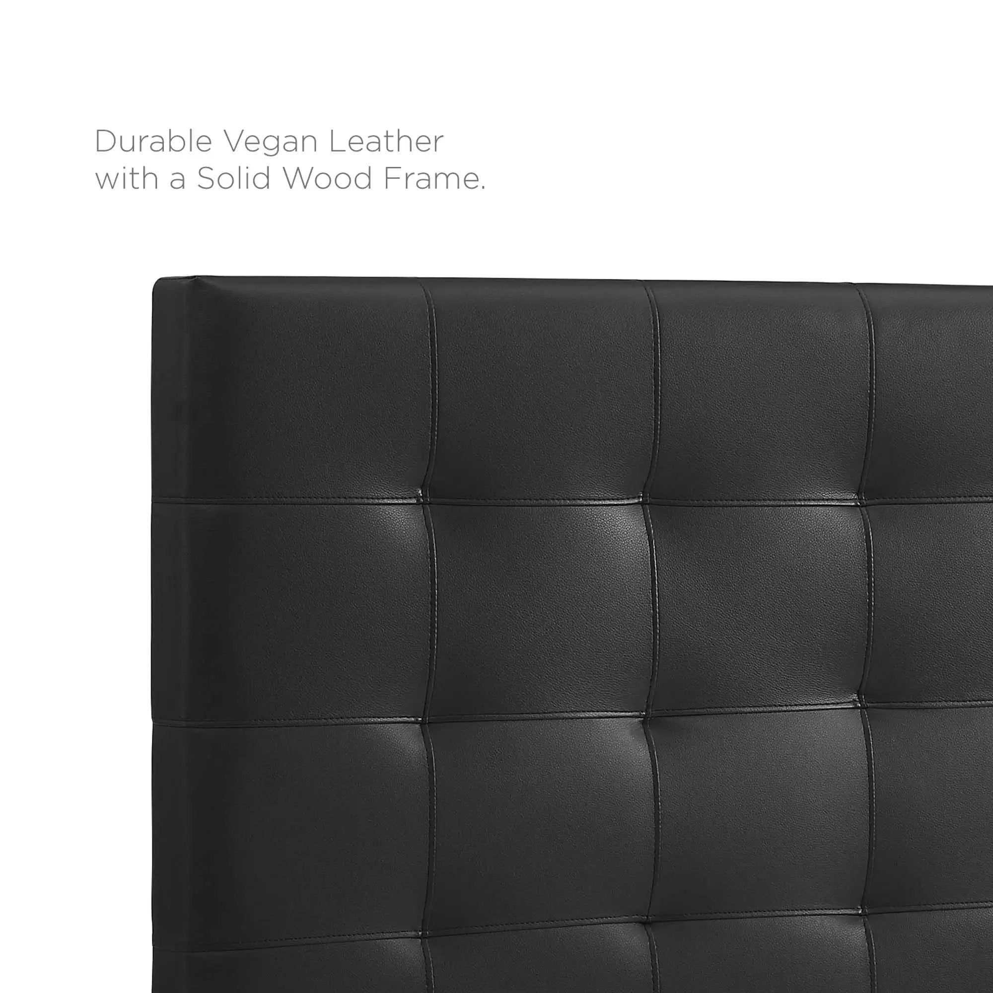 Paisley Tufted Upholstered Faux Leather Full/Queen Headboard by Modway by HouseOfZazla