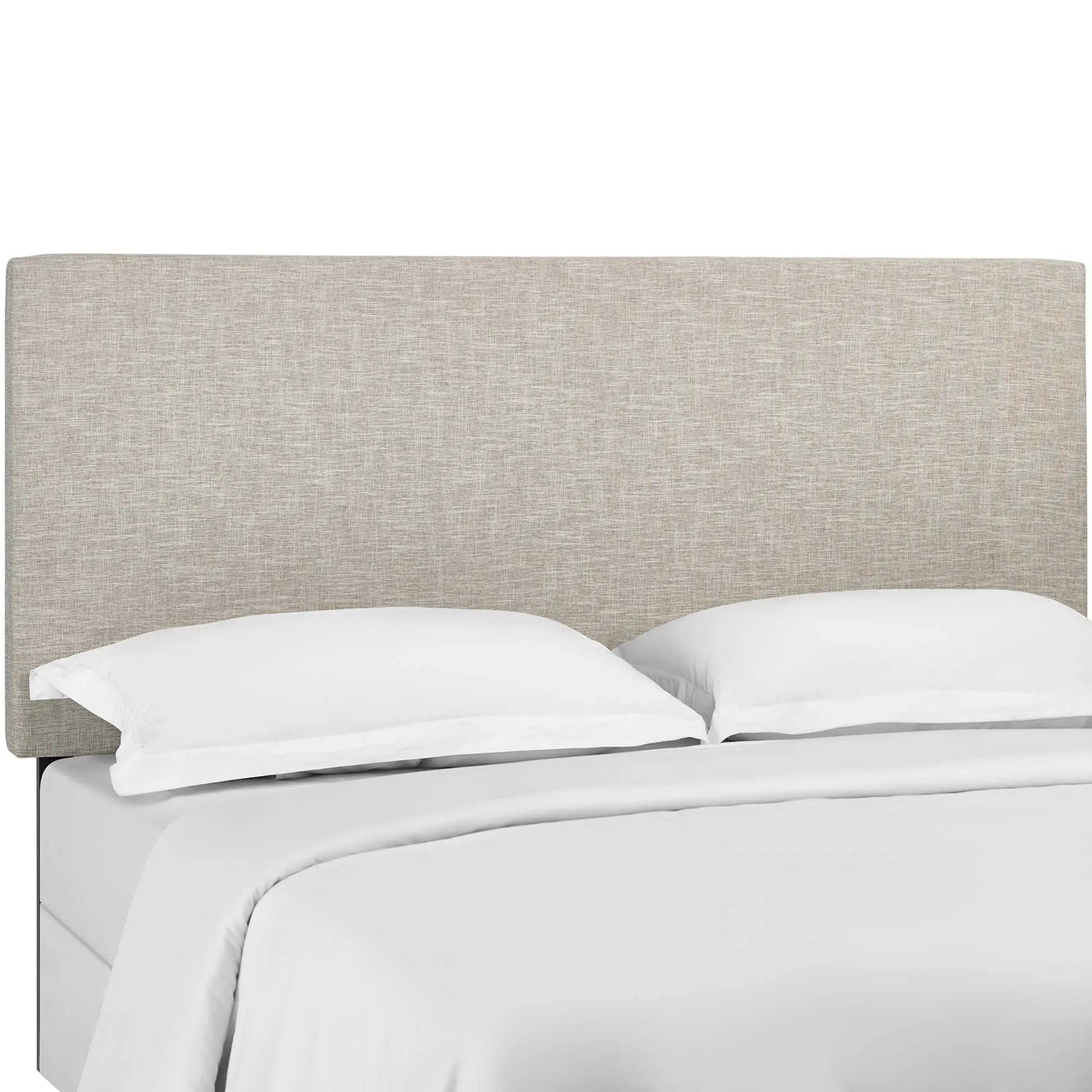 Taylor Upholstered Linen Fabric Full / Queen Headboard by Modway by HouseOfZazla