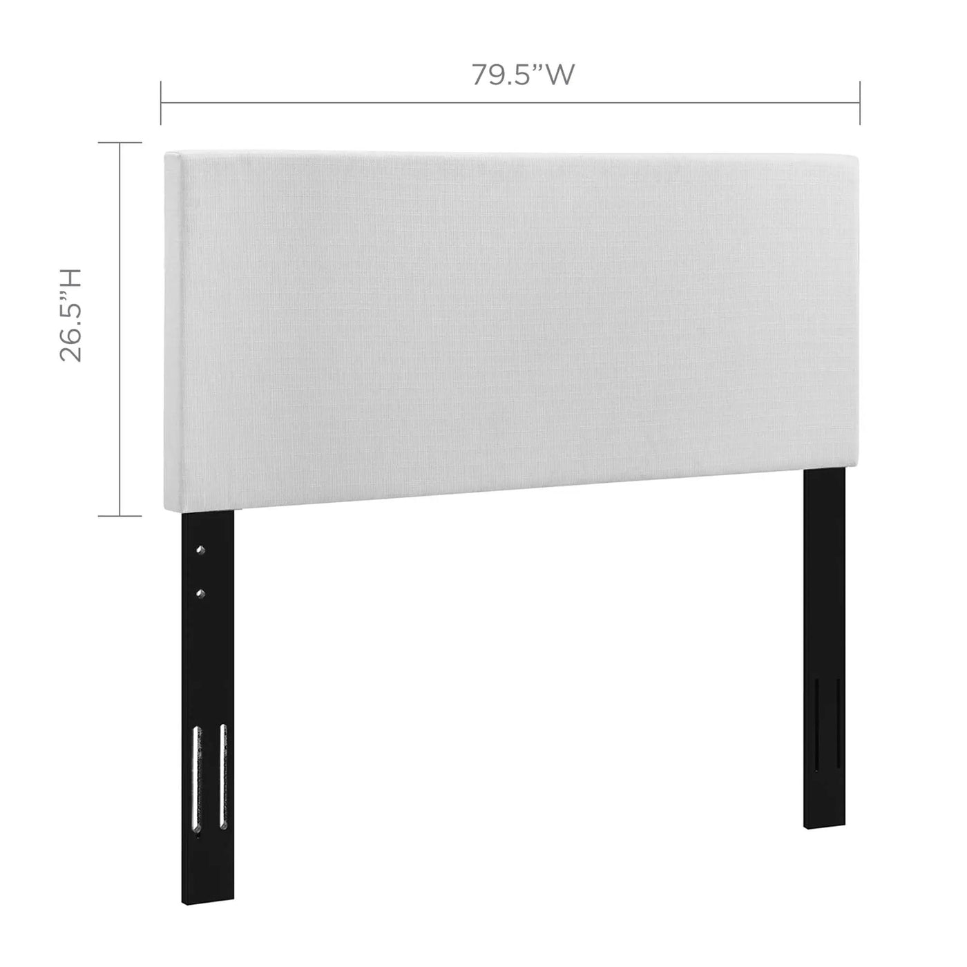 Taylor Upholstered Linen Fabric King and California King Headboard by Modway by HouseOfZazla