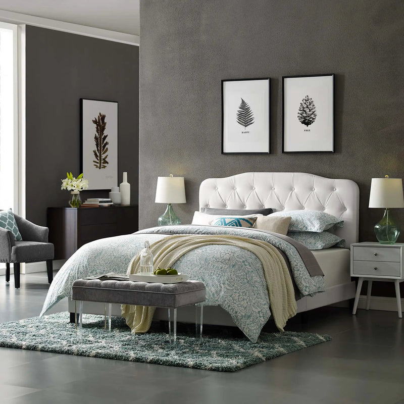 Amelia Faux Leather Full Bed by Modway by HouseOfZazla