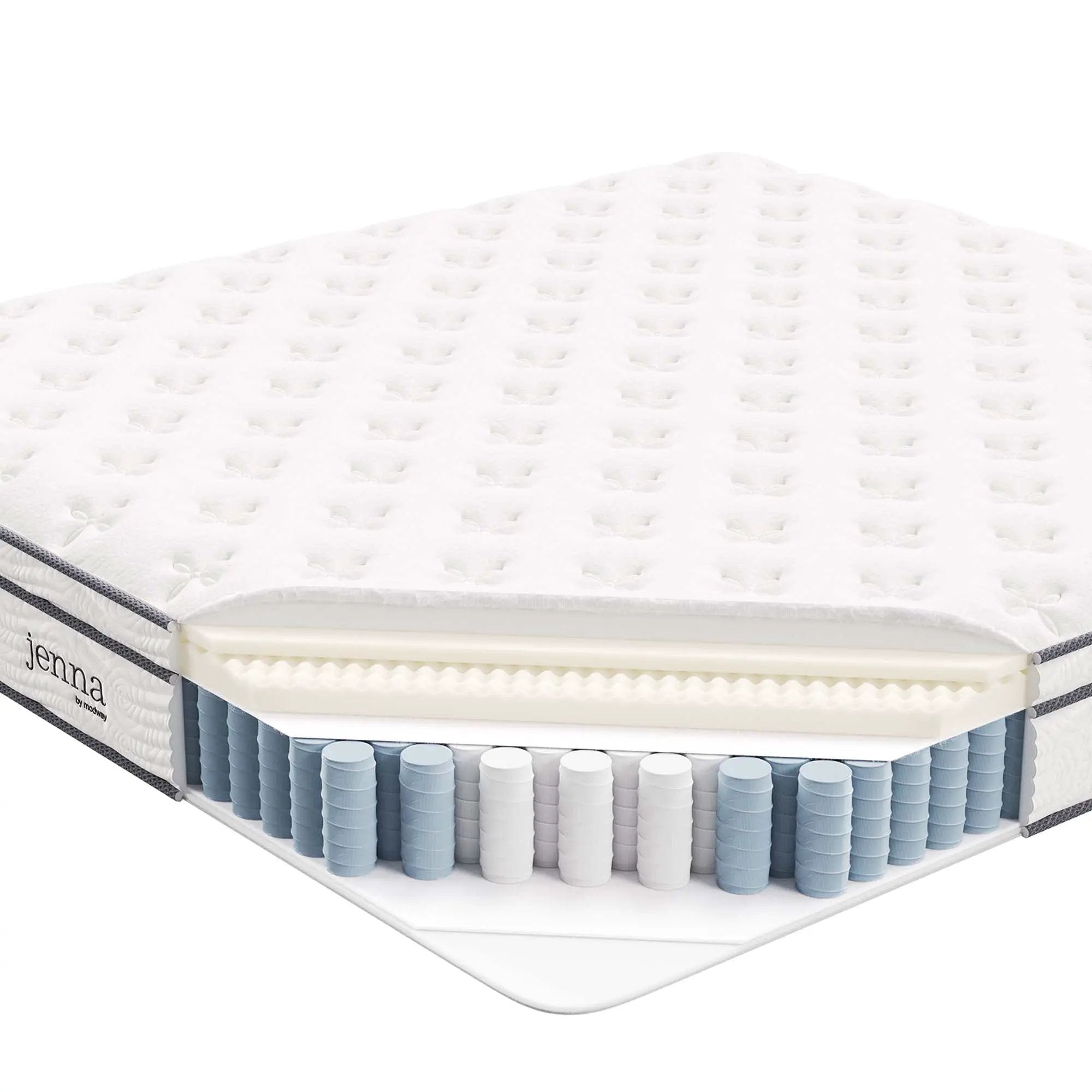 Jenna 10" Innerspring and Foam California King Mattress by Modway by HouseOfZazla